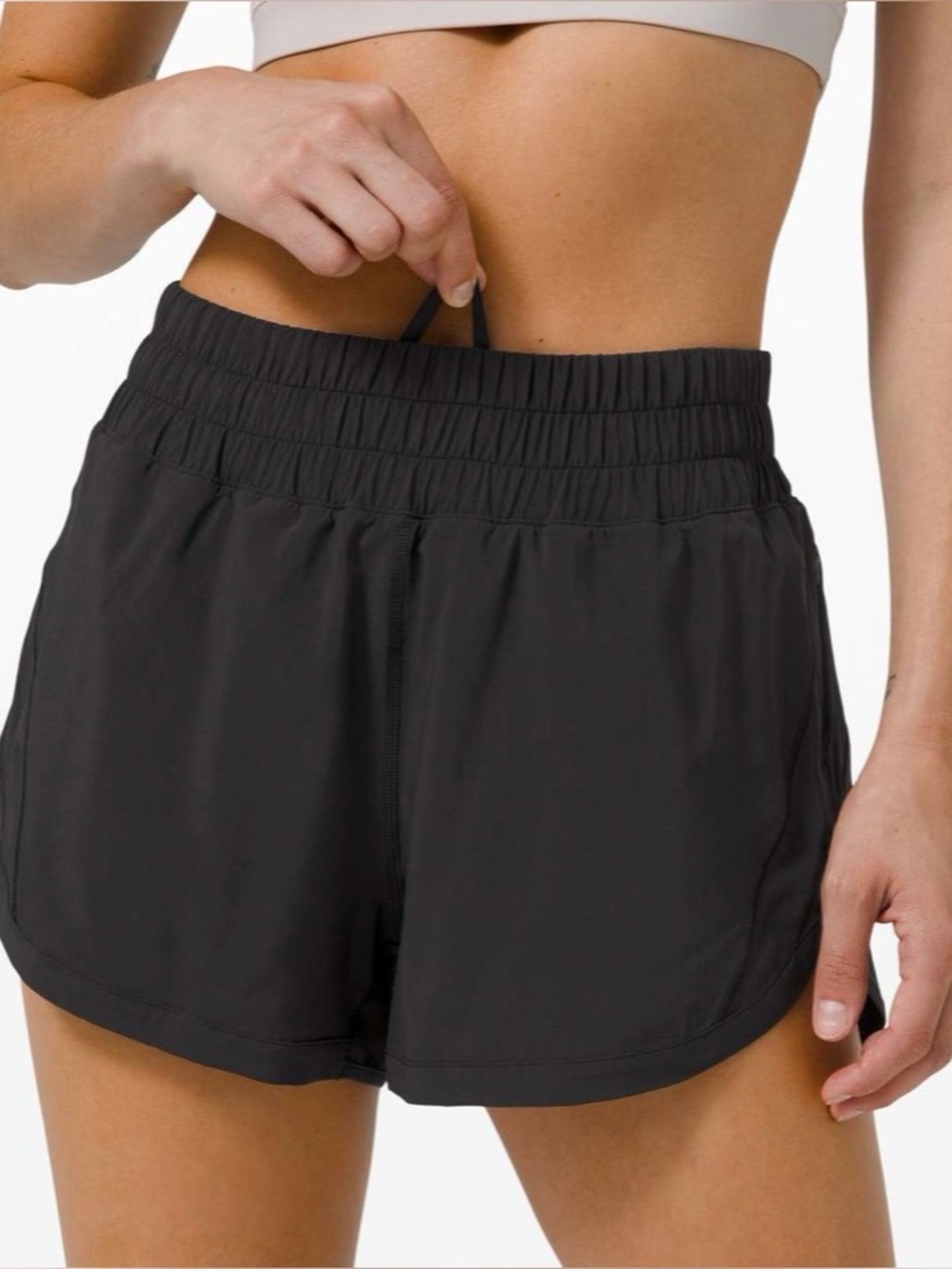 Lululemon Track That High-Rise Short 3" Lined